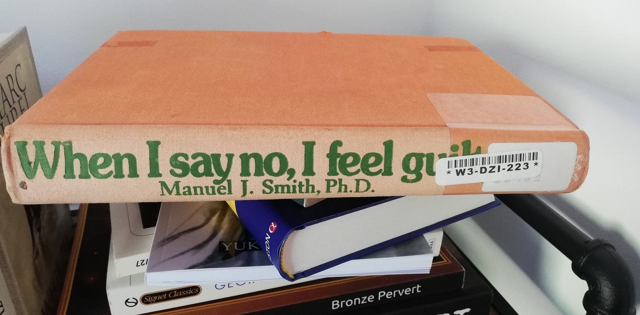 When I say No I feel guilty paperback book