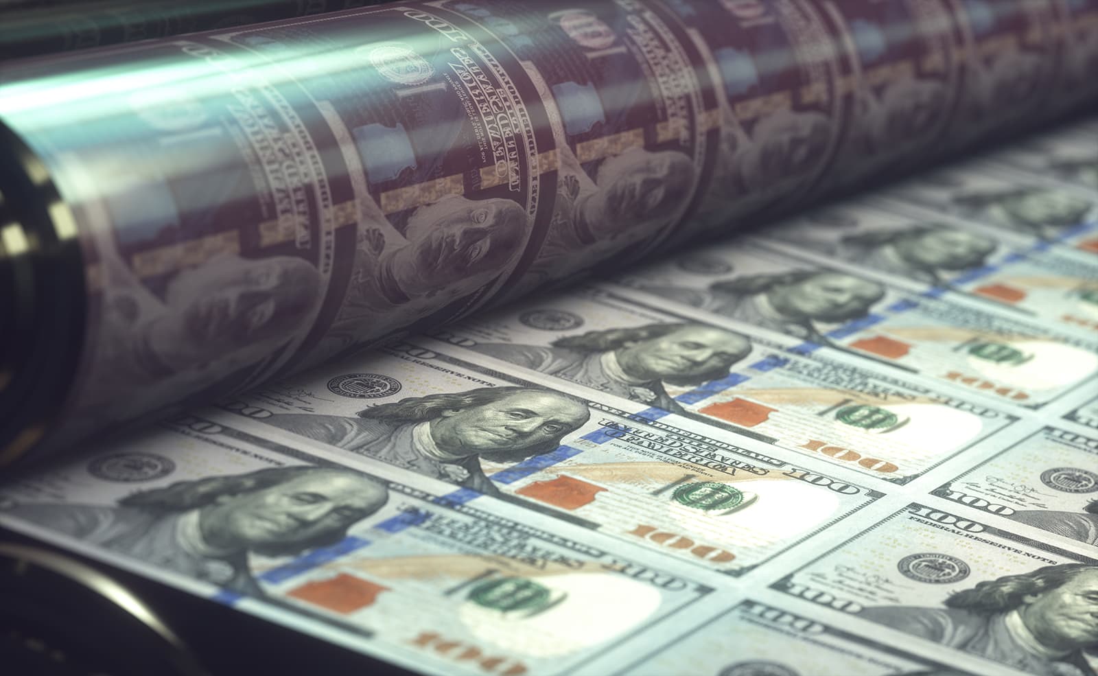 printing money is another sign of a dying society