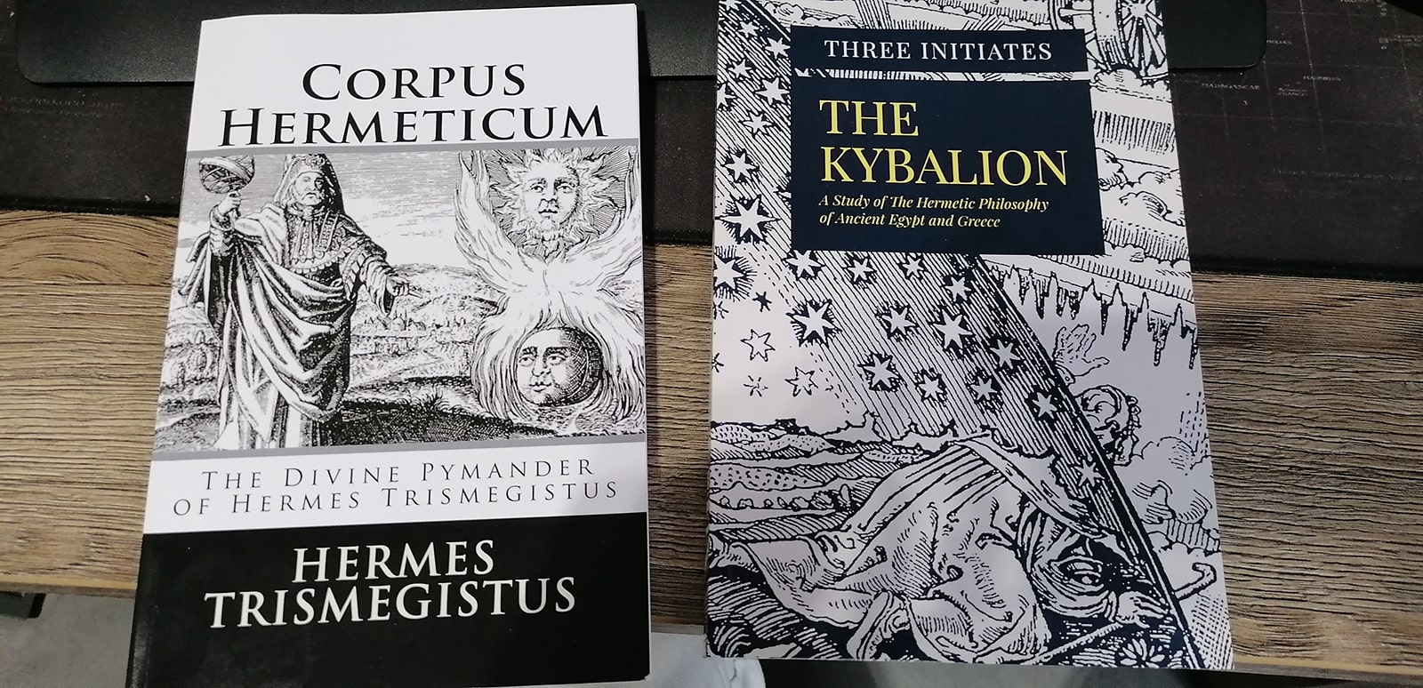 the kybalion and corpus hermeticum books